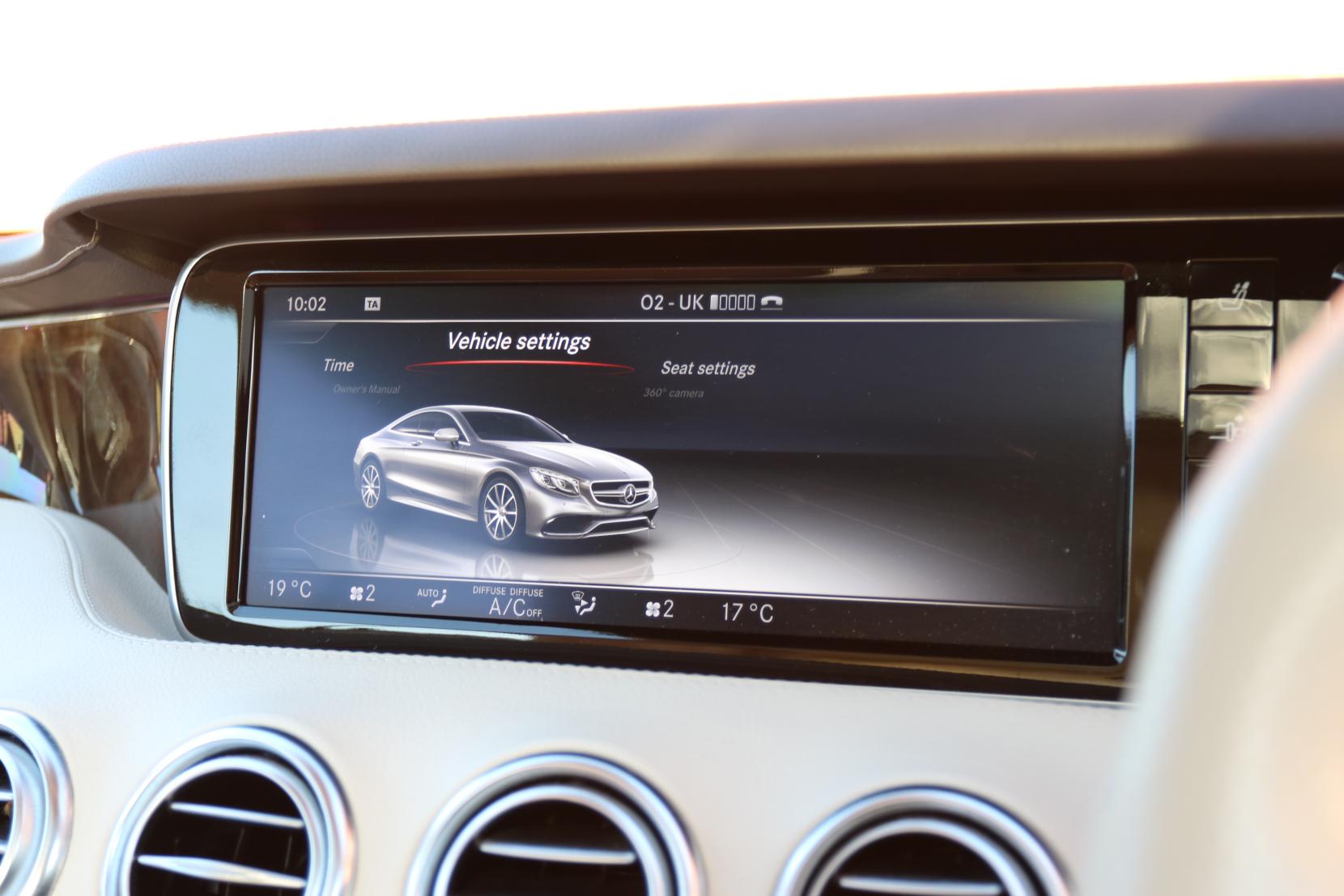 Mercedes-Benz S Class 5.5 S63 V8 AMG S Coupe 2dr Petrol SpdS MCT Euro 6 (s/s) (585 ps)