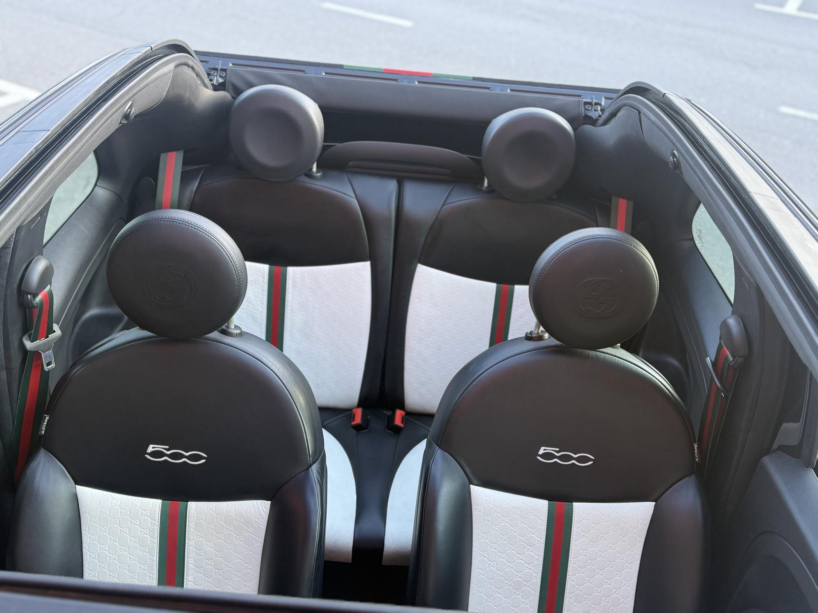 Fiat 500C 1.2 byGucci Convertible 2dr Petrol Manual Euro 5 (s/s) (69 bhp)